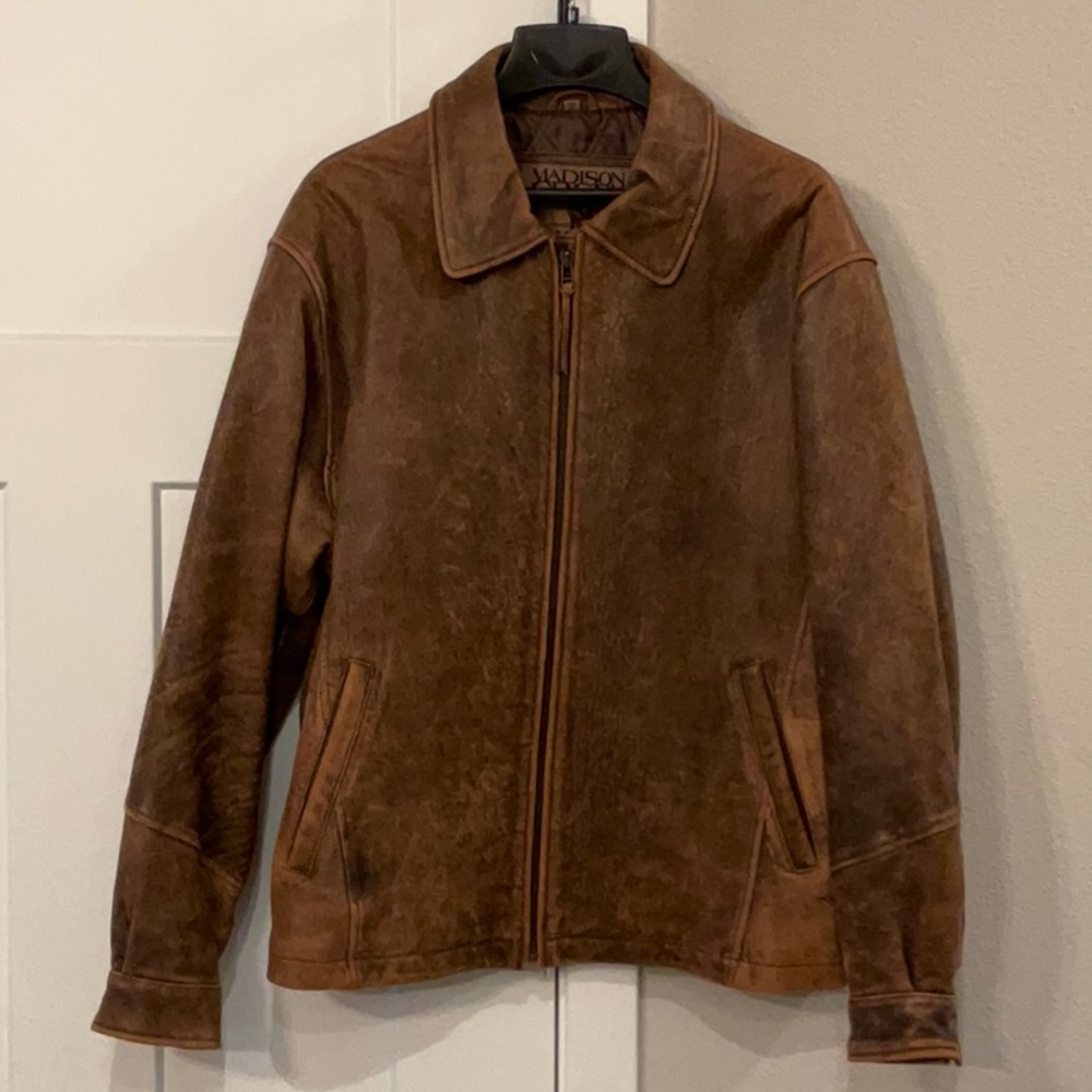 Brown Leather Jacket